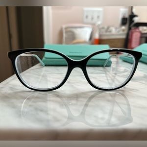 Tiffany and Co black eyeglass frames